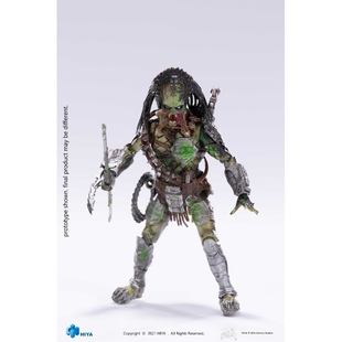 HIYA海雅1/18异形大战铁血战士2 战损独狼超可动人偶手办模型现货