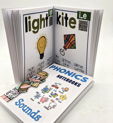 自然拼读英语单词教具卡片扫码