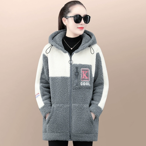 Демисезонная утепленная куртка, длинная удерживающая тепло толстовка с капюшоном для отдыха, средней длины, оверсайз