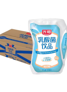光明乳酸菌常温配餐饮180g日期新