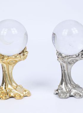 新款精致花桩艺术创意通用合金摆件托架石头奇石底座摆放托盘