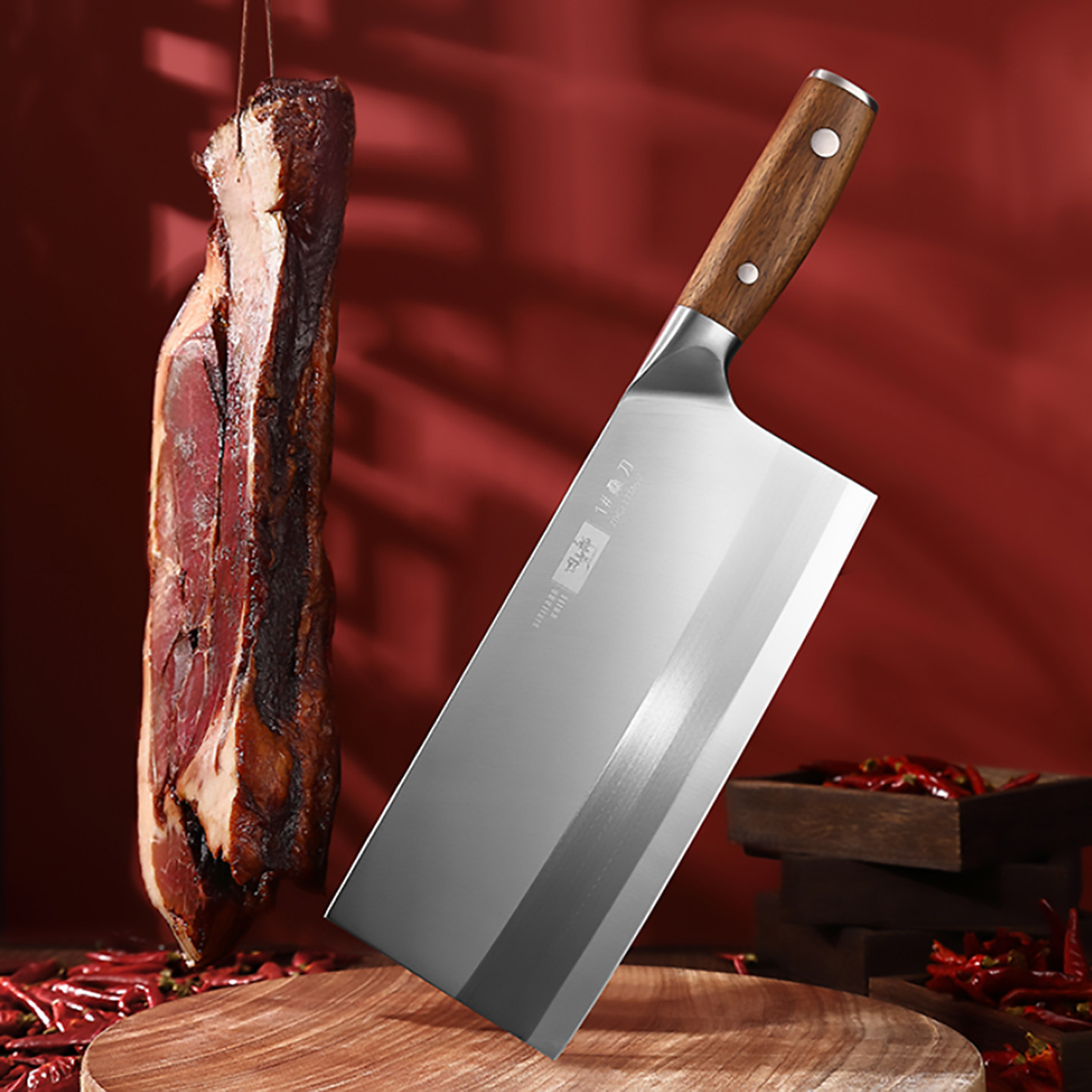 四夕郎土菜馆桑刀2号湘菜酒店厨师专用菜刀家用切片切丝锋利刀具,厨房/烹饪用具,菜刀,淘宝优惠券,粉丝福利购,淘宝优惠卷