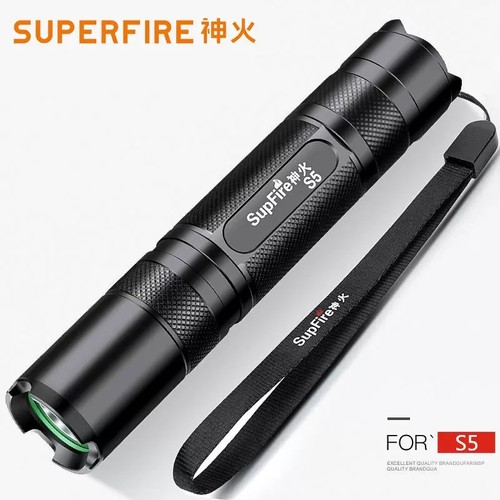 神火USBLED充电强光手电筒特价