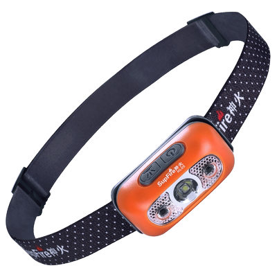 强光感应头灯神火超轻