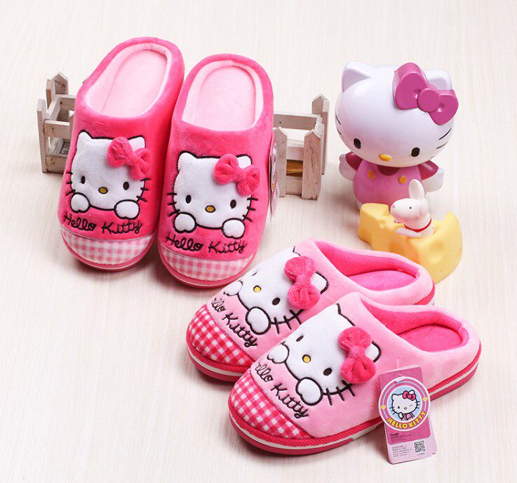 Pantoufles enfants en autre HELLO KITTY - Ref 1015574 Image 1