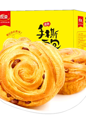红豆味整箱400g手撕面包