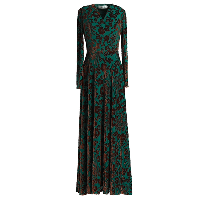 春秋季长袖大摆长裙高端气质