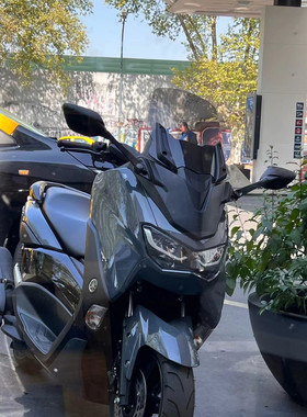 适合改装雅马哈2020-2024NMAX155挡风高清风挡tmax同款挡风套件