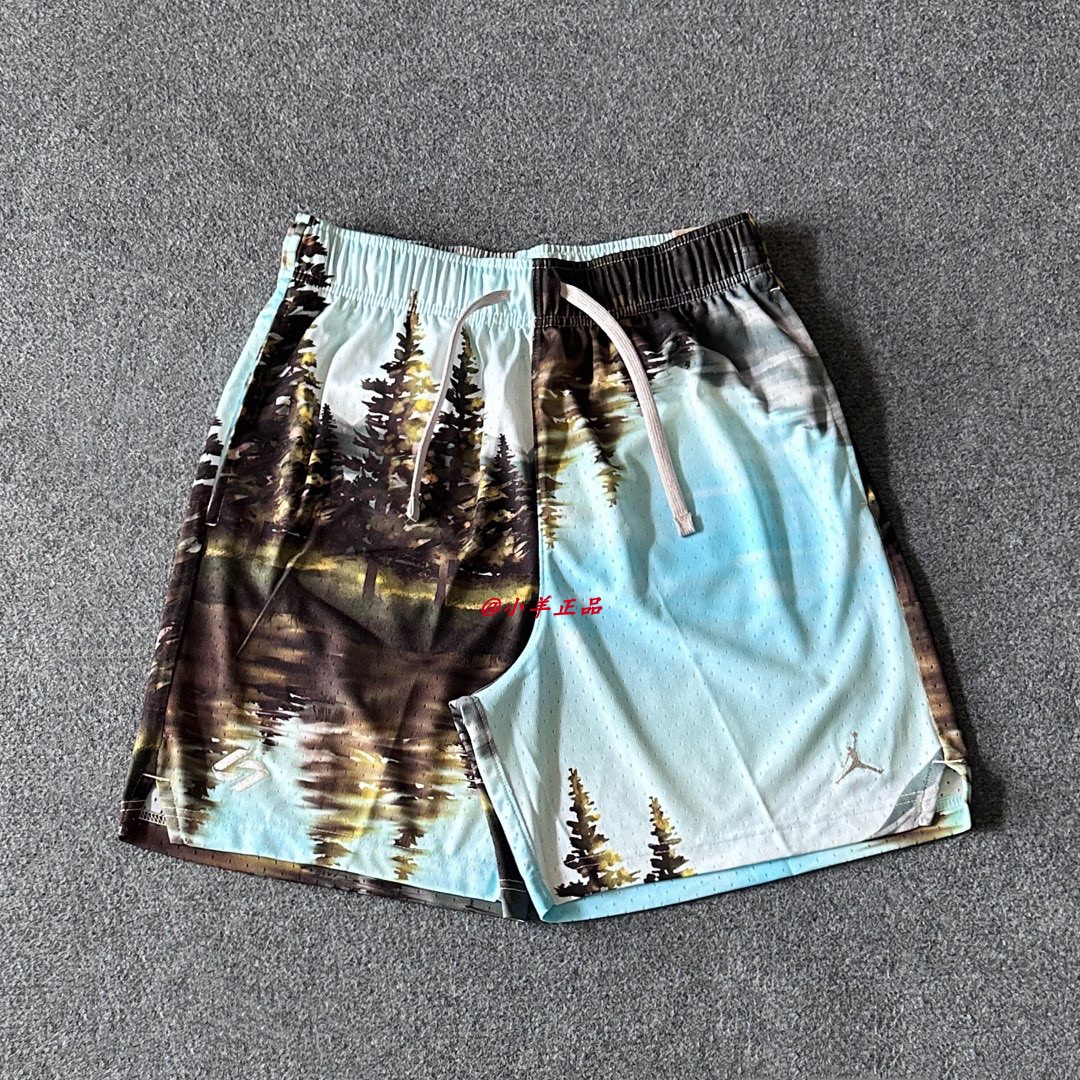 NIKE耐克Dri-FIT Luka东契奇男子网眼速干篮球短裤HQ8783-009 - 实物图