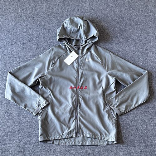 NIKE耐克 男子秋季运动跑步训练透气轻薄梭织连帽外套BV4871-084