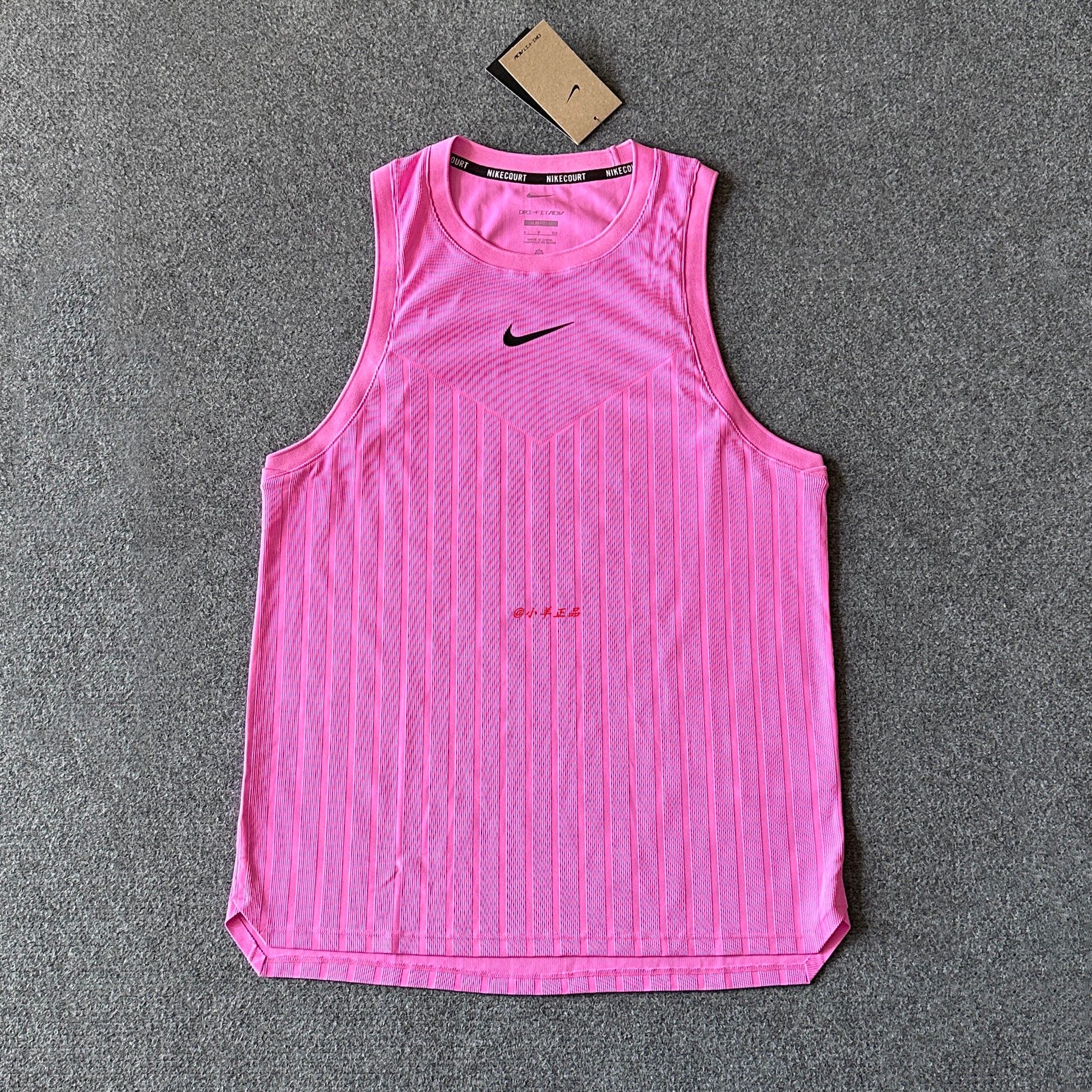 NIKE耐克网球服男25年夏款阿尔卡拉斯美网运动背心速干排汗HM6725