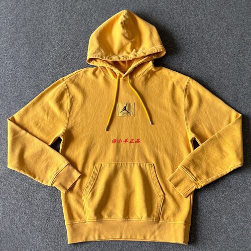 NIKE耐克正品Jordan男士针织套头宽松连帽衫卫衣FB7291-752