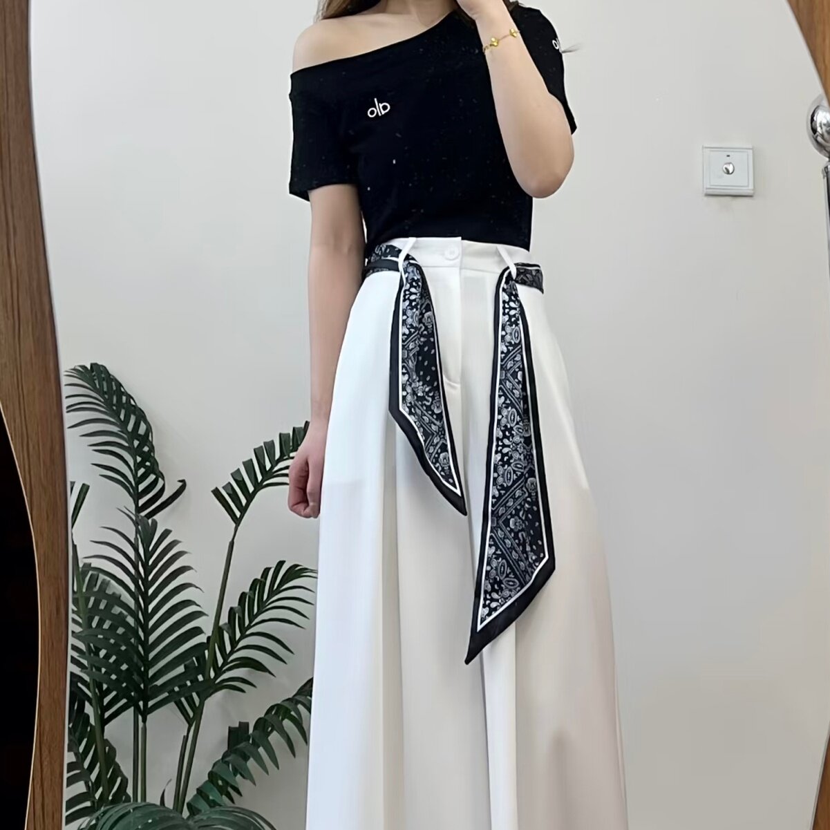 丝巾腰带女2026新款配裤子腰间配饰时尚百搭高级感穿搭系脖领巾