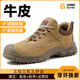 透气防砸防刺穿轻便耐磨电焊工钢头带钢板工作鞋 士夏季 男款 劳保鞋