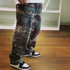 BTTJOB x TROUSERS COTTON SWEATPANTS x 迷彩运动裤