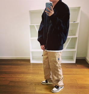 LANDO 飞行夹克 BOMBER MA1 无内胆 JACKET BTTJOB