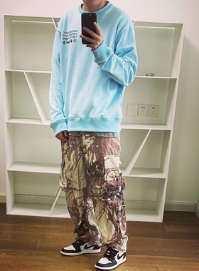 BTTJOB x BAYC  Punks  Into the  crewneck针织纯棉朋克套头卫衣