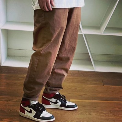 BTTJOB长裤直筒小脚潮牌六袋休闲