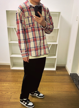 BTTJOB VINTAGE HEAVY WASHED DISTRESSED SHIRT 做旧工装衬衫