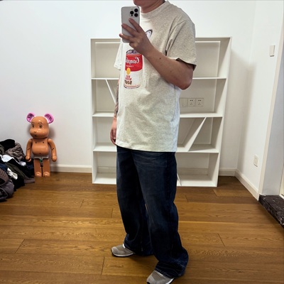 BTTJOB潮牌金宝汤罐头纯棉短袖