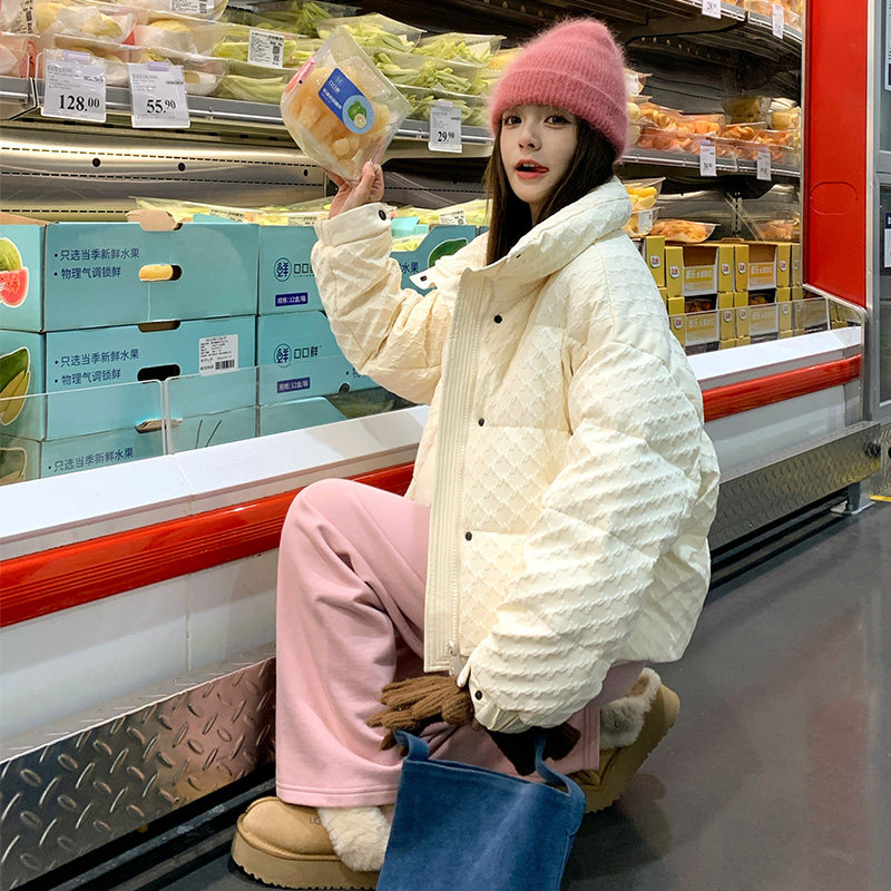 新款现货！2025小香风气质羽绒服浙宝180A/货号1825/p255控358,女装羽绒服,浙宝180A