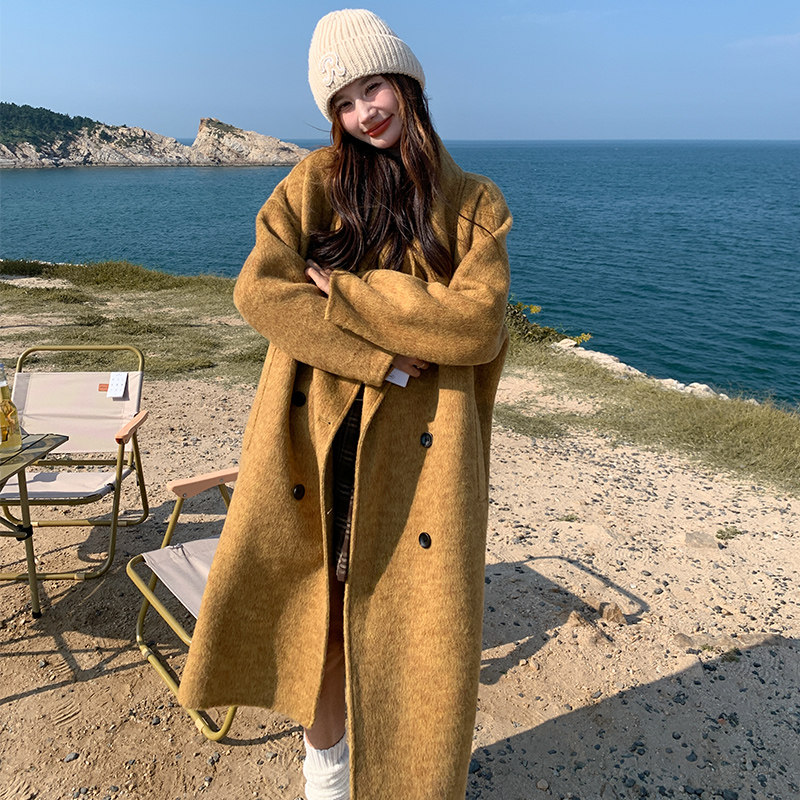 新款现货！2025时尚中长款毛呢外套浙宝180A/货号1832/p265控378，女装毛呢外套，浙宝180A