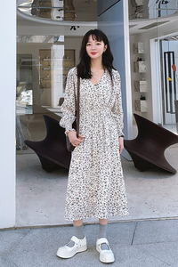 新款！ 24年春款现货碎花连衣裙 259/货号802/p95控158图片