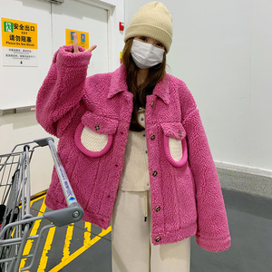 新款现货！防羊羔毛保暖短外套加厚浙宝180A/货号1835/p185控258