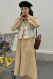 新款！24年新款小香风马甲连衣裙浙宝180A/货号8890/p168控228，女装连衣裙，浙宝180A