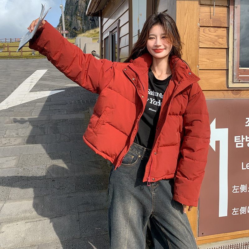 新款现货！2025冬季短款连帽羽绒服浙宝180A/货号1826/p255控358，女装羽绒服，浙宝180A