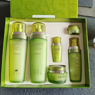 控油痘肌 四件套 韩国院线 婵zhen青葡萄精华爽肤水乳液霜130ml