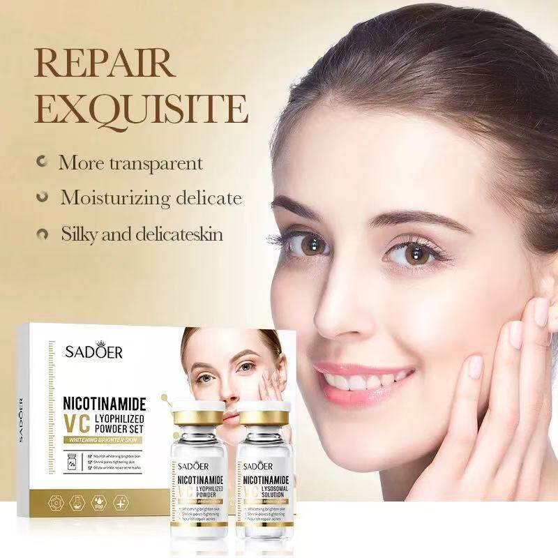 烟酰胺维生素美白冻干粉套盒美白提亮肌肤