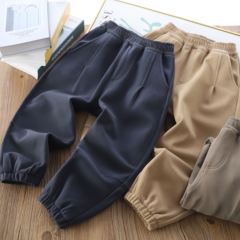 长裤冬棉裤宽松加厚一体绒百搭潮