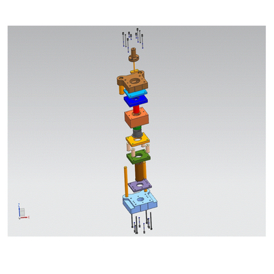 油封外夹圈冲压模具设计含三维UG模型3D建模+CAD图纸