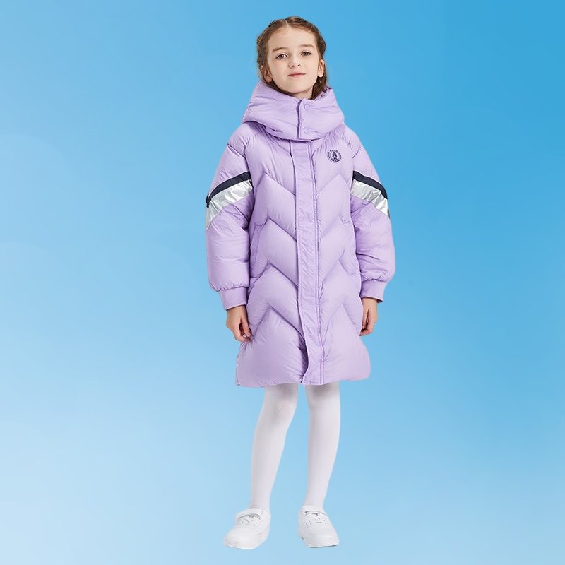巴拉虎儿童羽绒服女童中长款中大童2023新款韩版白鹅绒加厚外套,童装/婴儿装/亲子装,羽绒服,淘宝优惠券,粉丝福利购,淘宝优惠卷