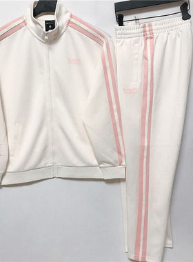 贵人鸟运动套装女正品2023秋新款宽松运动休闲外套直筒裤B833B58