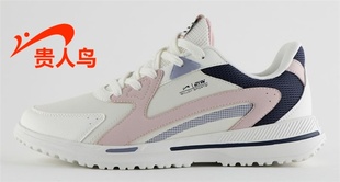 平底轻便皮面复古休闲运动鞋 2022秋春新款 F23R60 正品 贵人鸟女鞋