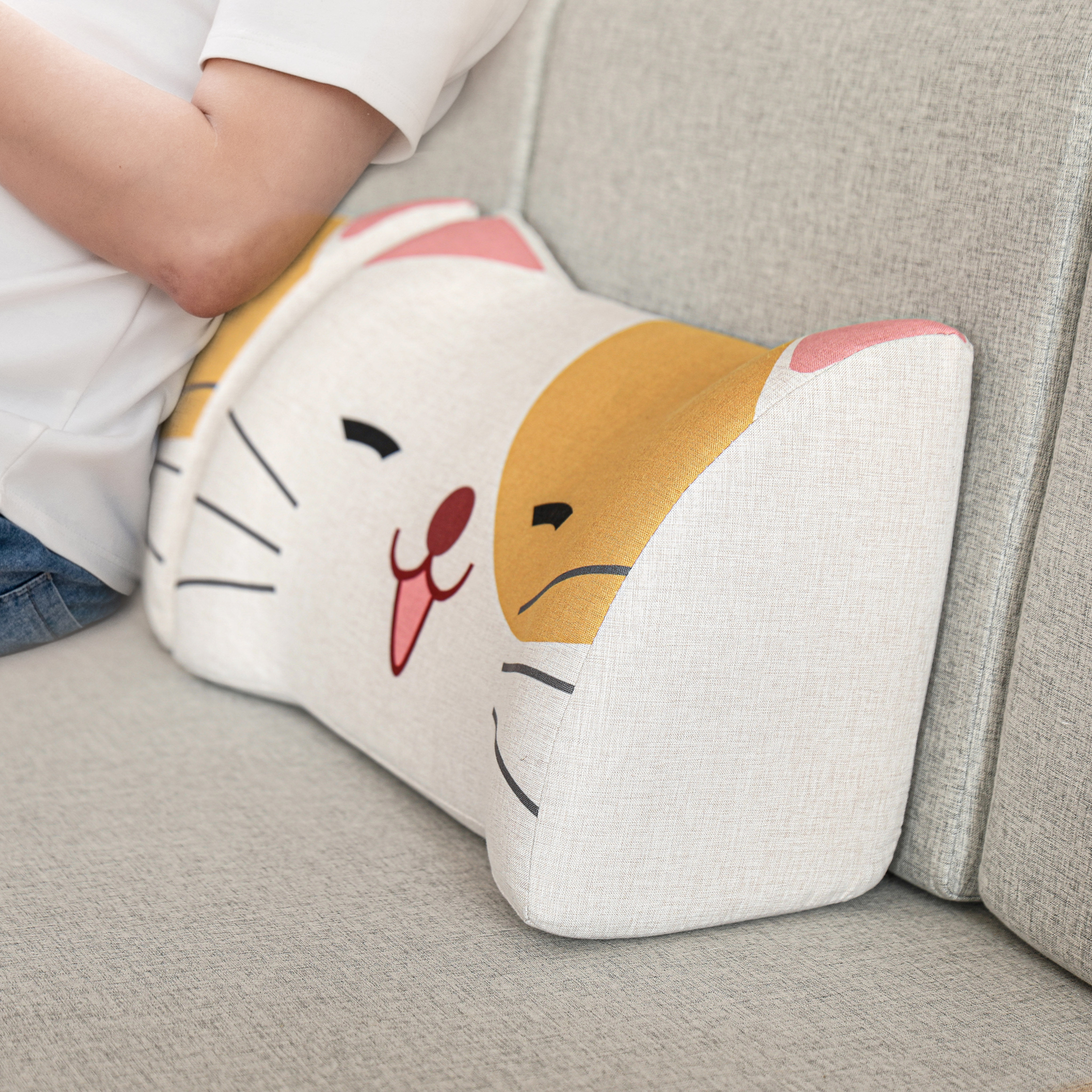 护腰靠垫腰靠居家办公久坐神器孕妇托腰垫腰枕座椅靠背垫腰椎保护,居家布艺,腰靠垫,淘宝优惠券,粉丝福利购,淘宝优惠卷