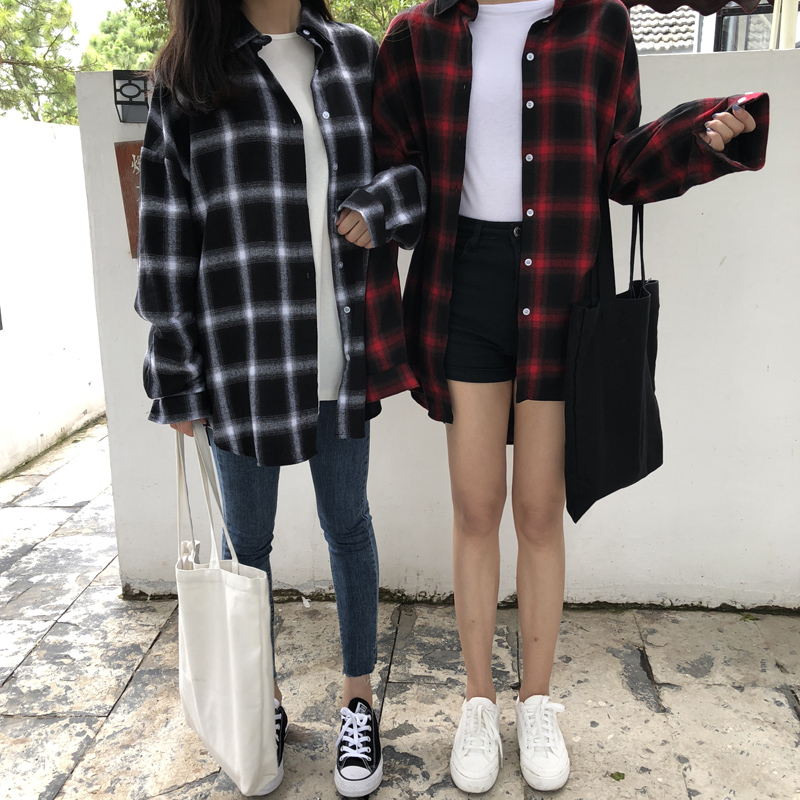 Çï¼¾ºÚ°×¸ñ×Ó³ÄÉÀÅ®³¤ÐäÖг¤¿îÍâÌ׿íËɺ«°æ¸´¹Åbf·ç2018´º×°Ð¿î
