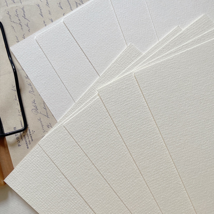 水彩纸画画手账粗纹素材纸