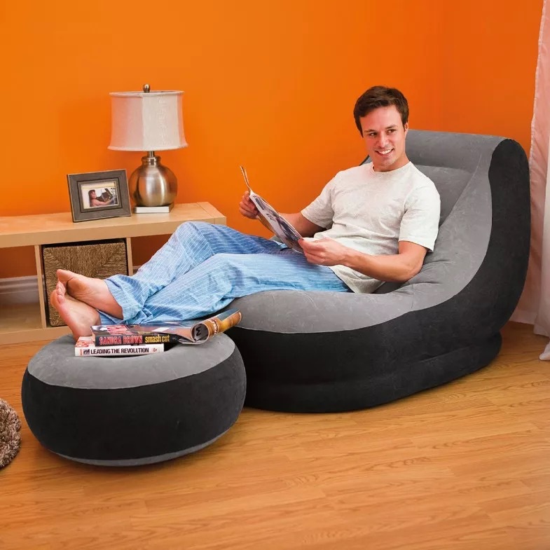 INTEX68564ºÀ»ªÖ²ÈÞµ¥ÈËɳ·¢³äÆøÉ³·¢ÀÁÈËɳ·¢ÌÉÒÎÎçÐÝɳ·¢´²