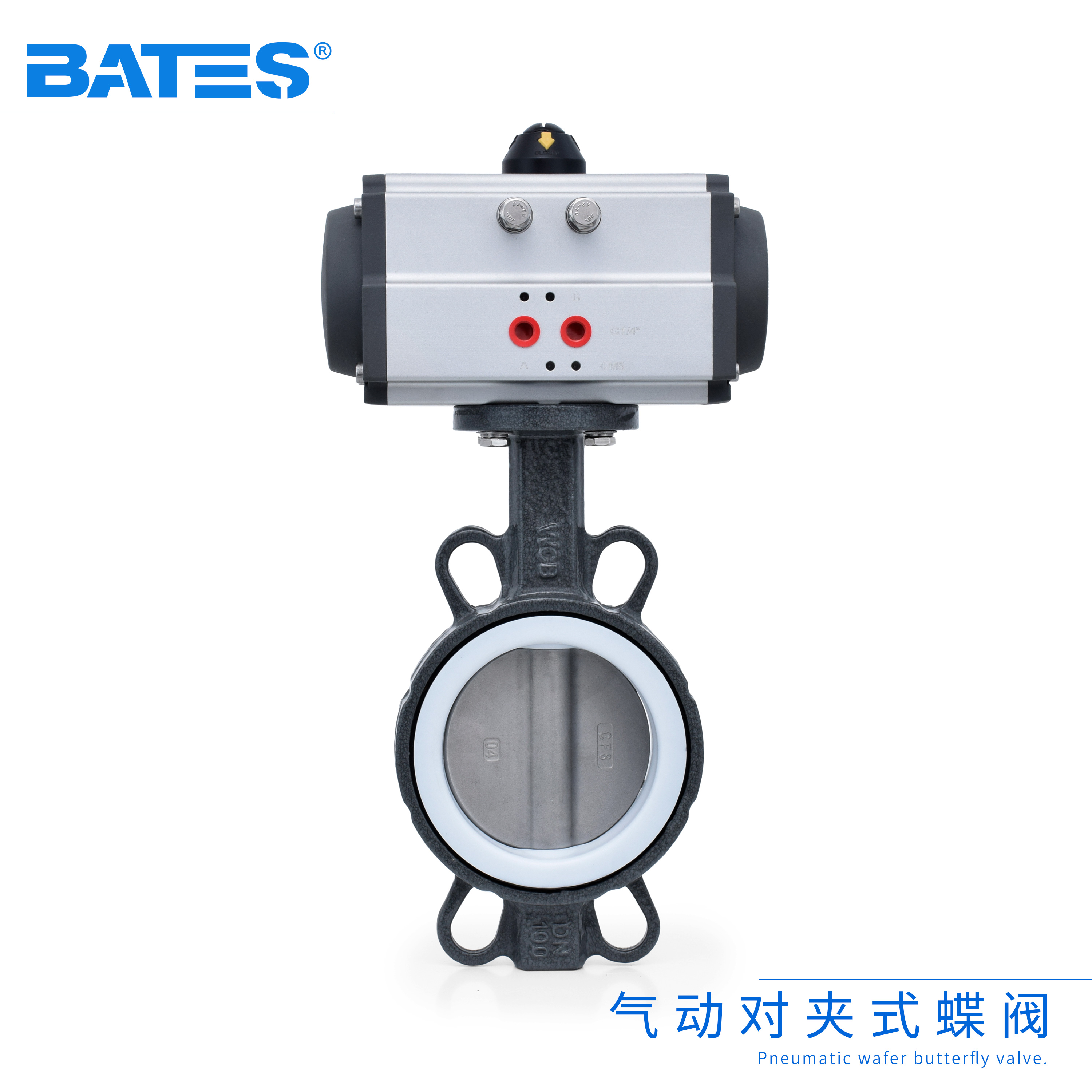 气动蝶阀D671FP-16C不锈钢