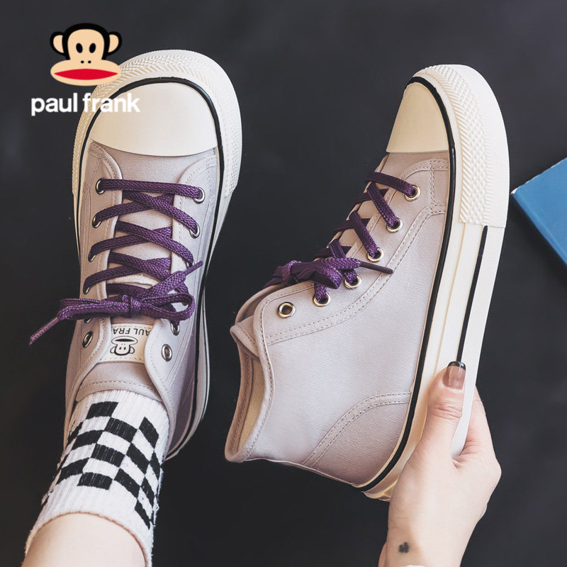 大嘴猴女鞋芒果头高帮帆布鞋女2024新款春秋季夏款透气布鞋球鞋子,女鞋,帆布鞋,淘宝优惠券,粉丝福利购,淘宝优惠卷