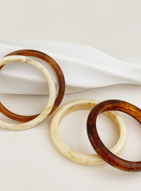 亚克力手镯个性冷淡风手环