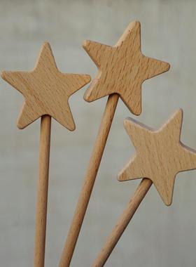 原木仙女棒摆件饰品玩具