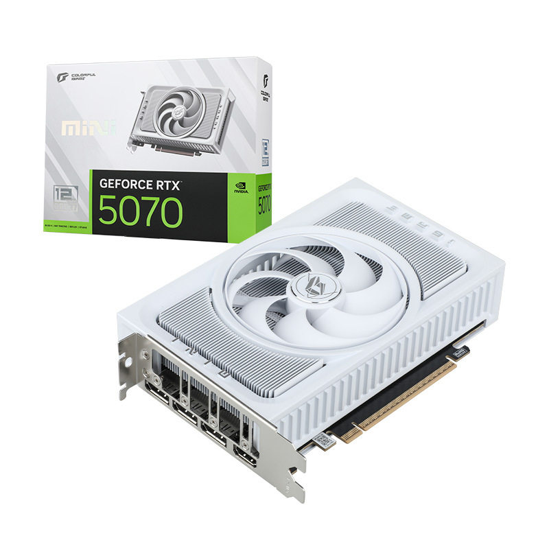 Новый продукт iGame GeForce RTX5070 Mini с 12-гигабайтным корпусом ITX - игровая компьютерная видеокарта Изображение 1
