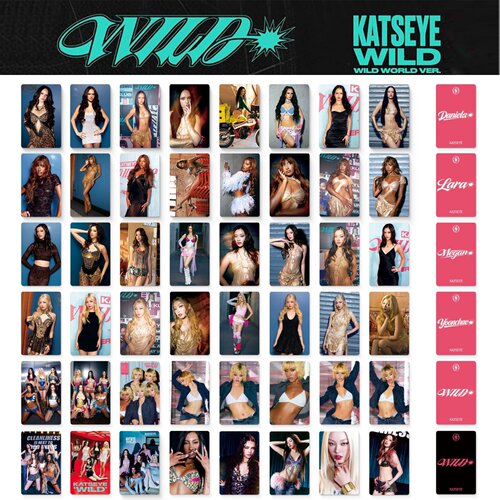 KATSEYEWILD猫瞳明信片照片卡