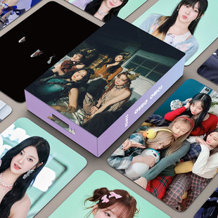 现货55张吒柳志敏宁艺卓LOMO卡明星周边小卡明信片韩国女团