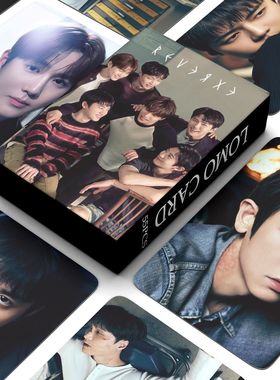 现货55张E团小卡REVERXE卡片张艺兴吴世勋边伯贤D.O周边自印礼物