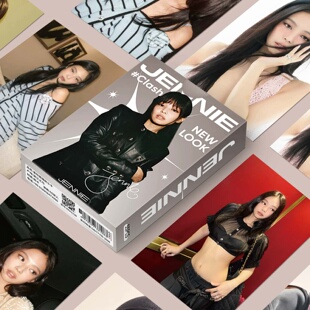 55张金珍妮小卡Jennie金智妮3寸镭射小卡盒装个人专辑lomo照片卡